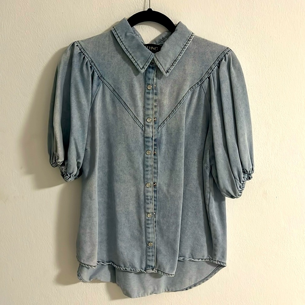 Denim Blouse